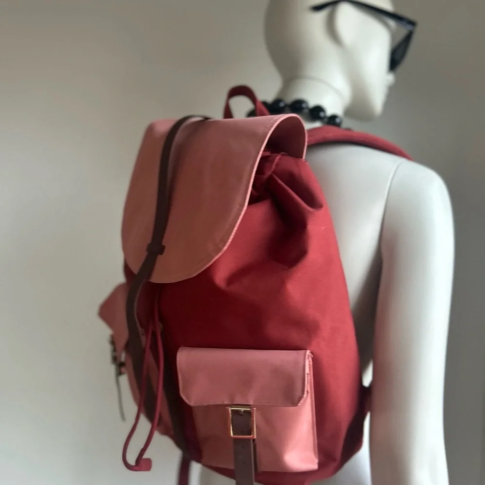 Stylish Red and Pink Women's Backpack new